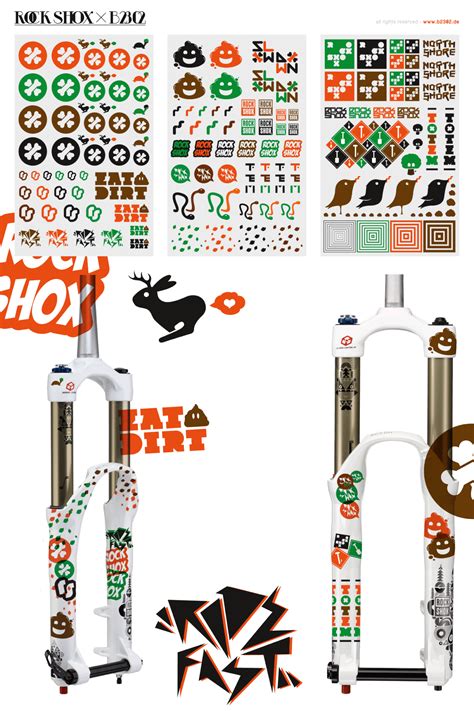 Rock Shox Totem Sticker Set On Behance