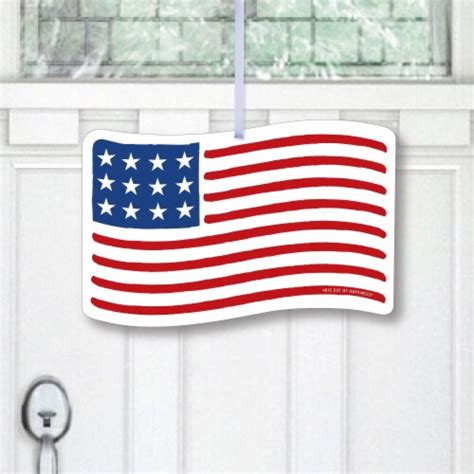 Big Dot Of Happiness Stars And Stripes Hanging Usa Patriotic Outdoor