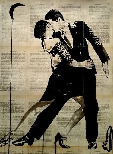 Couple Tango Drawing Tango Art Dance Silhouette Tango Drawing