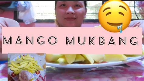 Green Mango Mukbangnoreaction Youtube