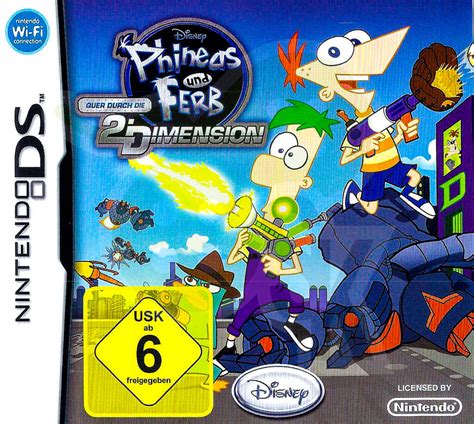 Phineas Und Ferb Quer Durch Die Zweite Dimension Spiele Und Konsolen