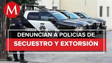 Dan de baja a 8 policías de Fuerza Civil por secuestro exprés en NL