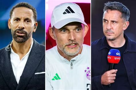 Thomas Tuchel Aims Dig At Gary Neville And Rio Ferdinand Over Man Utd