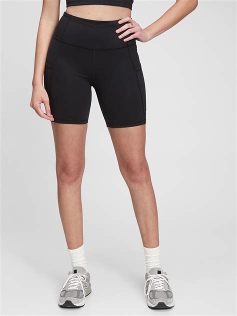 Gapfit High Rise Power Pocket Bike Shorts Gap