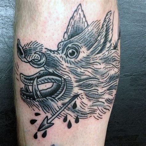 60 Cool Boar Tattoo Designs For Men Tattoo Designs Men Tattoos