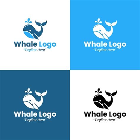 Premium Vector Whale Logo