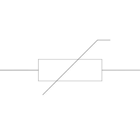 Draw The Circuit Symbol For A Thermistor