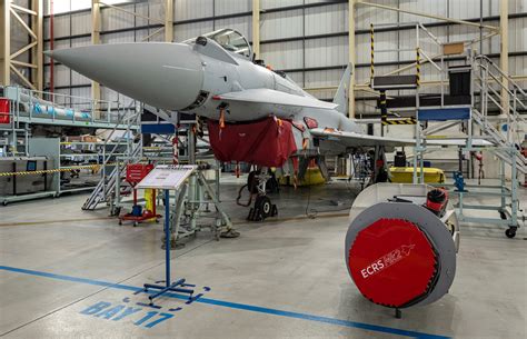 Leonardo Delivers First Ecrs Mk Radar To Bae Systems For Uk Typhoons