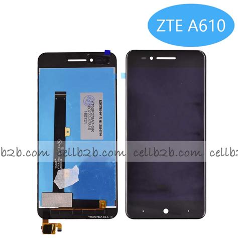 Original Pantalla Zte Blade A Negra Completa Lcd T Ctil Cellb B