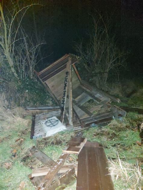 Hunting Towers Destroyed Belgium