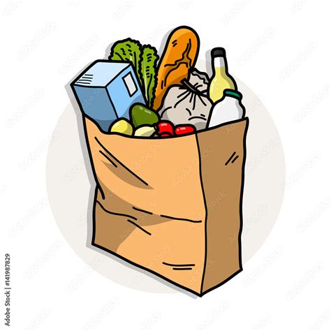 Grocery Bag Png And Grocery Bag Transparent Clipart Free Download