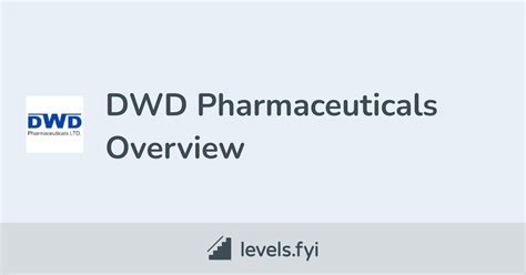 DWD Pharmaceuticals Careers | Levels.fyi