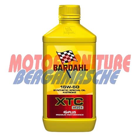 Olio XTC C60 15W-50 Bardahl. - Motoforniture Bergamasche