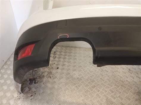 2018 JAGUAR F PACE REAR BUMPER WHITE EBay