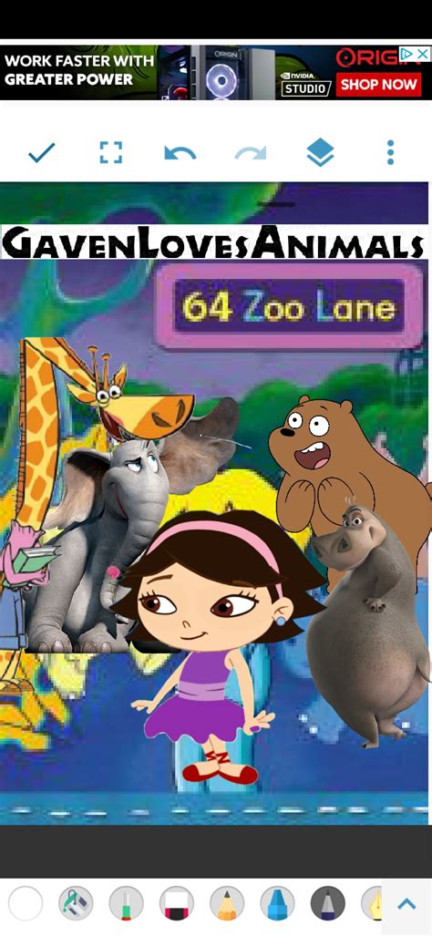 64 Zoo Lane Gavenlovesanimals Style The Parody Wiki Fandom