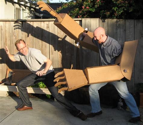 Giant Cardboard Robot Arms Repeat Giant Cardboard Robot Arms