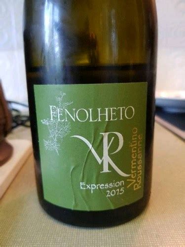 Bergerie De Fenouillet Fenolheto Expression Vermentino Roussanne