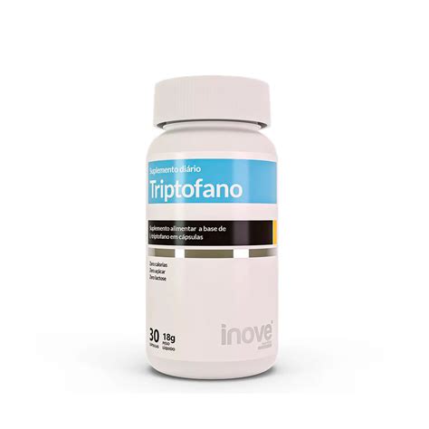 Triptofano 190mg Inove Nutrition 30 cápsulas