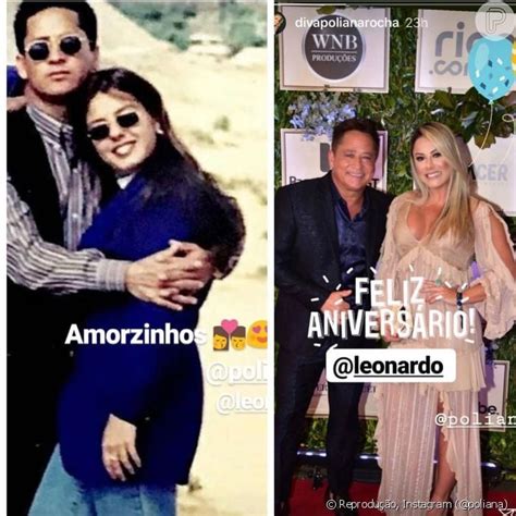 Leonardo E Poliana Rocha Antes E Depois Purepeople