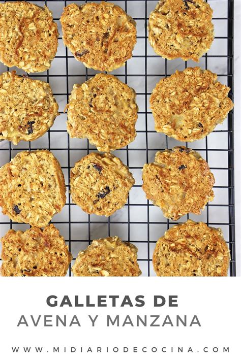 Galletas De Avena Y Manzana Mi Diario De Cocina