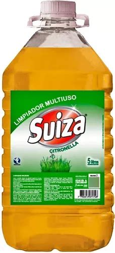 Suiza Limpiador Multiuso Citronella X 5lts X 3u MercadoLibre