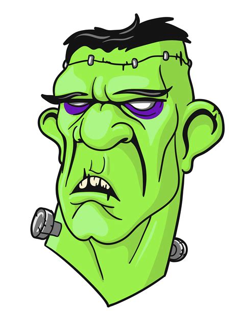 Frankenstein head clipart – Clipartix