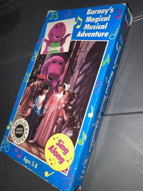 Barney Barneys Magical Musical Adventure Vhs 1993 45986980915 Ebay