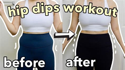 Hips Dips Workout Min Side Booty Exercises At Home Hourglass