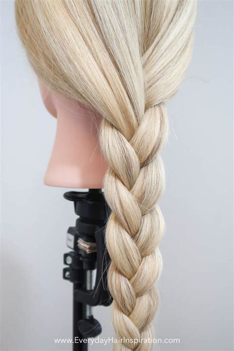 Basic 3 Strand Braid Everyday Hair Inspiration BRAIDS In 2021