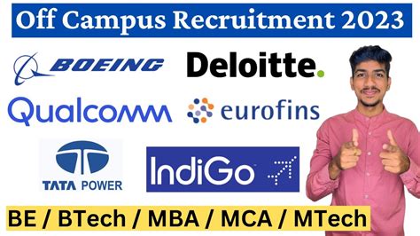 Eurofins Recruitment Qualcomm Deloitte Off Campus Drive