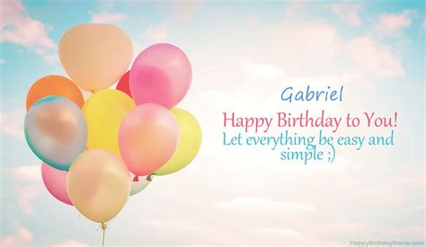 Happy Birthday Gabriel Pictures 25