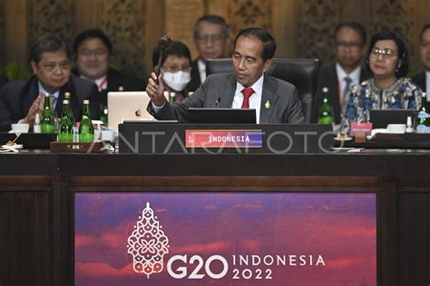 Penutupan Ktt G20 Indonesia Antara Foto