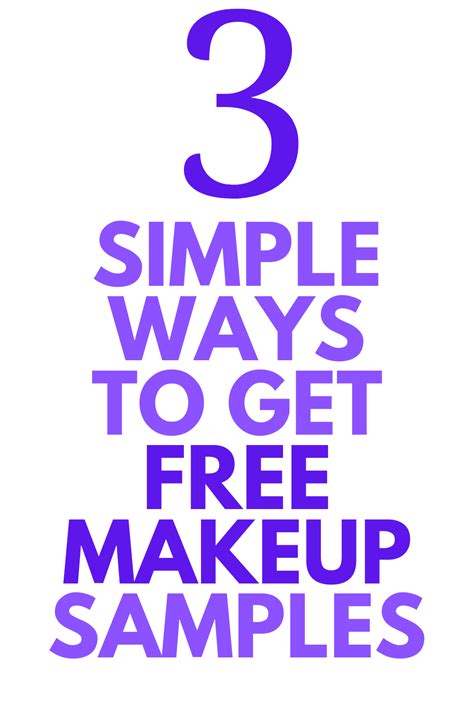 Free makeup samples – Artofit