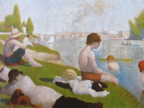 Georges Seurat Bathing At Asnieres X In Etsy