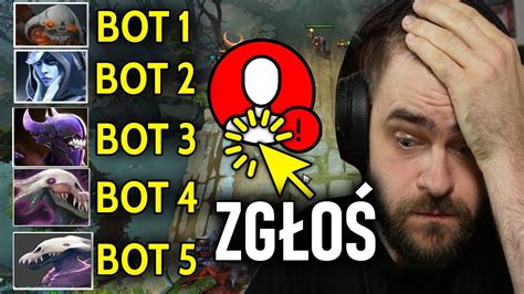 CAŁA DRUŻYNA BOTÓW Tego jeszcze nie widziałem w DOTA 2 YouTube