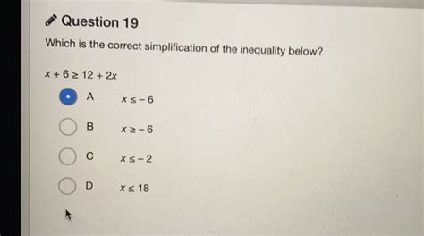 Answered Which Is The Correct Simplification Of… Bartleby