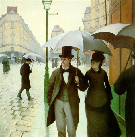 Paris street, Rainy Day, 1877 by Gustave Caillebotte (1848-1894, France) | Reproductions Gustave ...