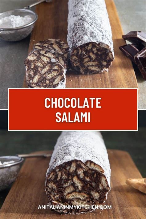 Italian Chocolate Salami Nut Recipes Rock Cookies Recipe Holiday