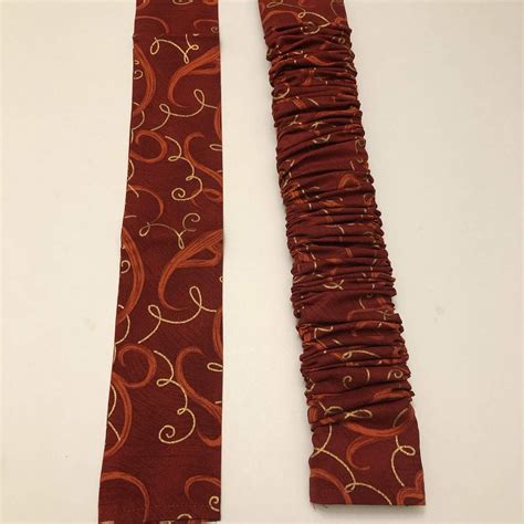 Cord Cover Short Length Christmas Scribble Red Gold Print Lamp Cord Cover Fabric