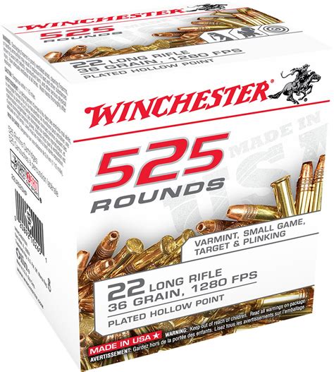 Remington 22 Lr Ammunition Thunderbolt Bf525 40 Grain Lead Round Nose 525 Rounds