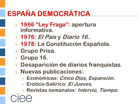 Historia De La Prensa Española