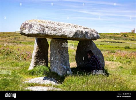 Lanyon Quoit Is A Dolmen In Cornwall England United Kingdom 2 Miles