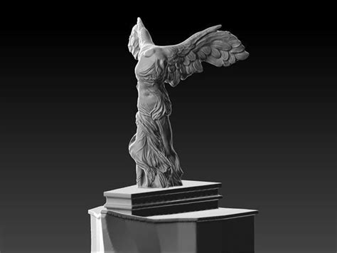 Nike Of Samothrace Winged Victory D Model D Printable Cgtrader