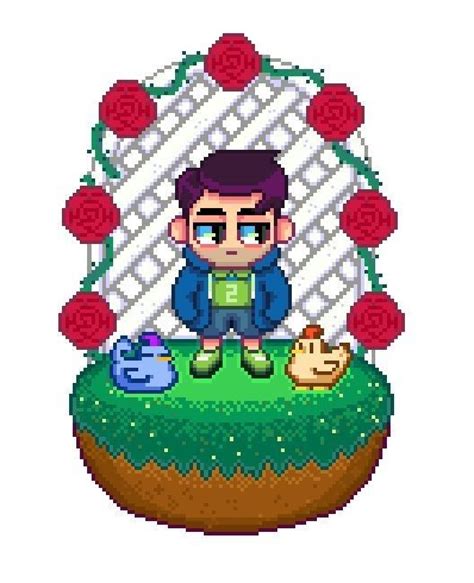 Stardew Valley Pixel Art Shane With His Chickens Bucketofslugs Hot Sex Picture