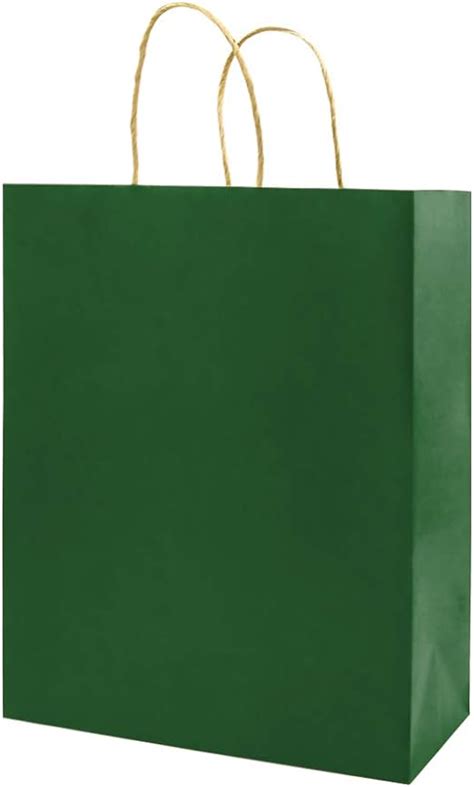 Amazon Bagmad Pack X X Inch Small Green Kraft Paper