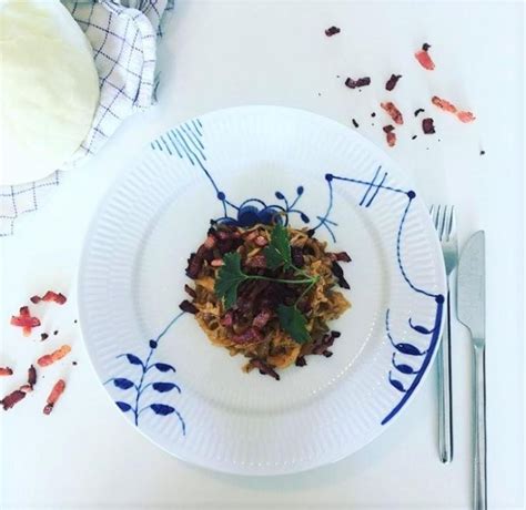 brown cabbage  bacon gastrofunnet