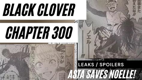 Black Clover Chapter Spoiler Leaks Toasted Gaja Asta Saves