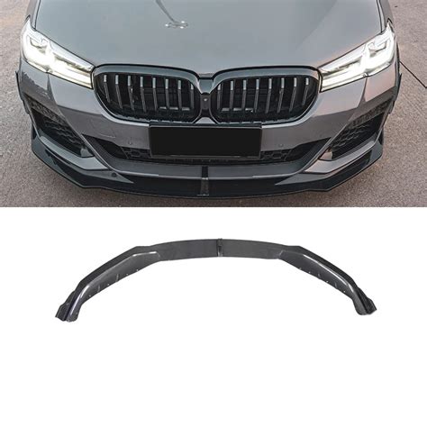 Dry Carbon Fiber Fibre Front Bumper Spoiler Lip Splitter Bodykit For