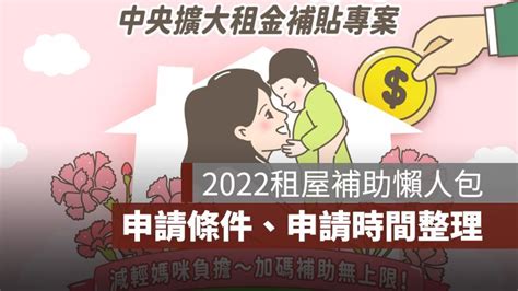 【2022租屋補助】租金補貼線上申請時間與條件整理 111 年 果仁家 買房賣房 居家生活知識家