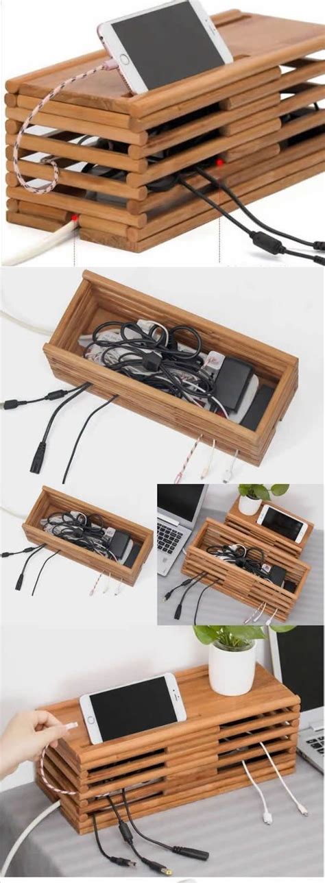 diy cable management box - Noe Sanford